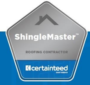 CertainTeed ShingleMaster Roofing Contractor